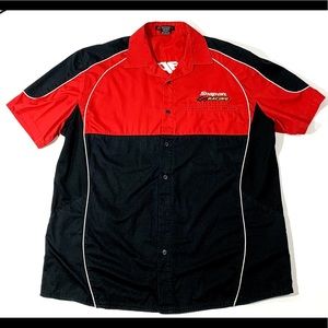 Snap-On Racing Red Mechanic Shirt Size XL